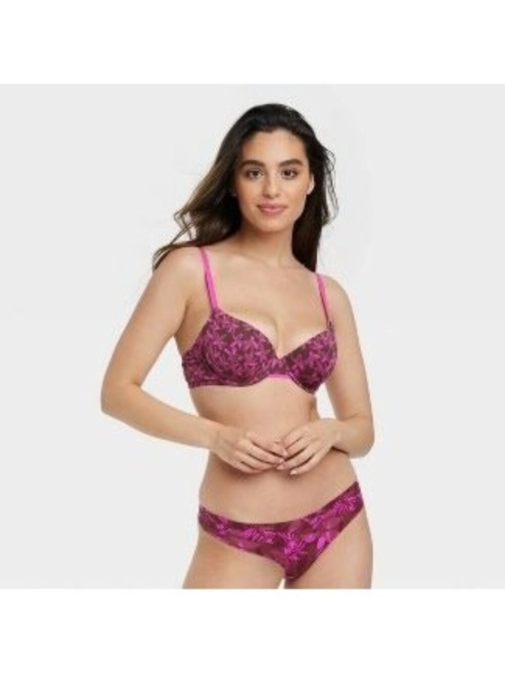 Auden Women's Cotton Everyday Demi T-Shirt Bra 36B